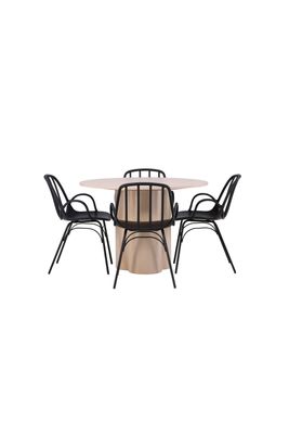 Venture Home Matgrupp Olivia med stolarna Dyrön