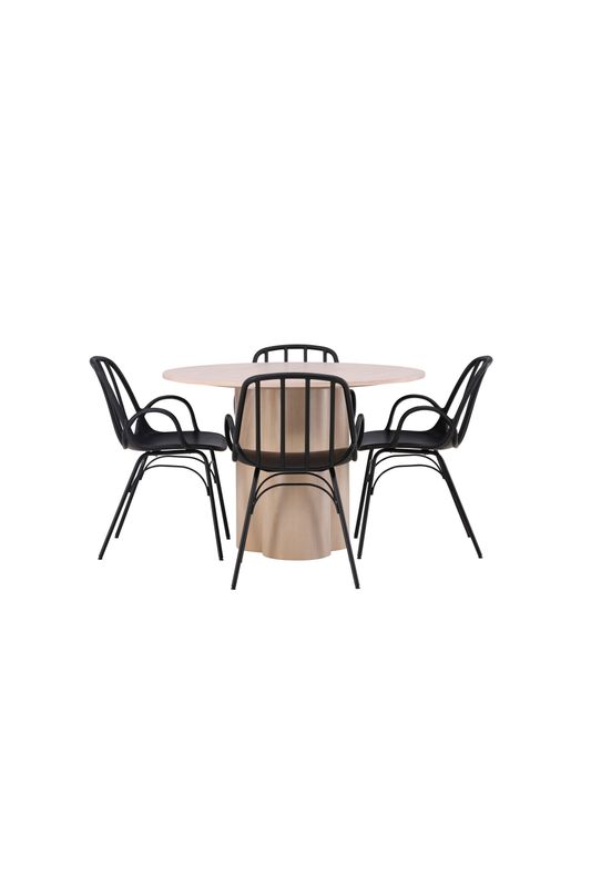 Venture Home Matgrupp Olivia med stolarna Dyrön