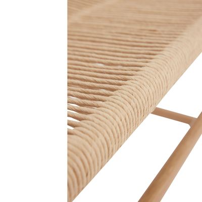 Hübsch Heritage Bänk Liten Natur 60x40xh55cm