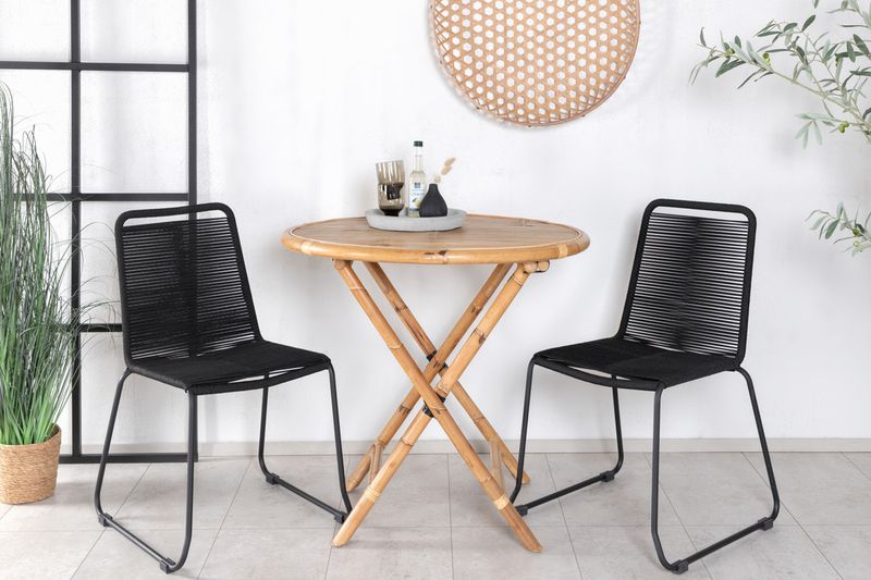 Venture Home Matgrupp Cane med stolarna Lindos