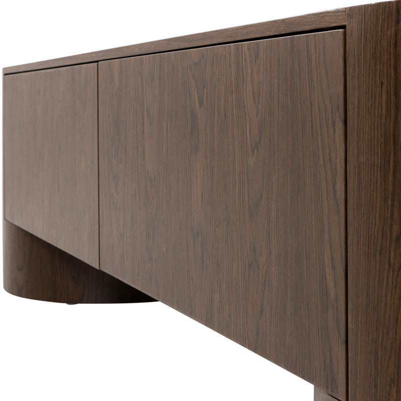 WOOOD VELARI TV-bänk i brun träfanér