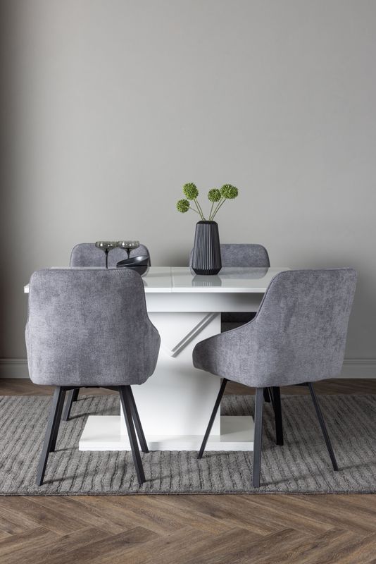 Venture Home Matgrupp Pluto med Stolarna Rosie