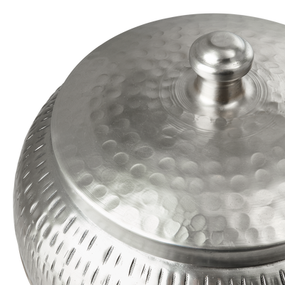 Affari of Sweden ELDORADO Urna med lock, Silverfärgad