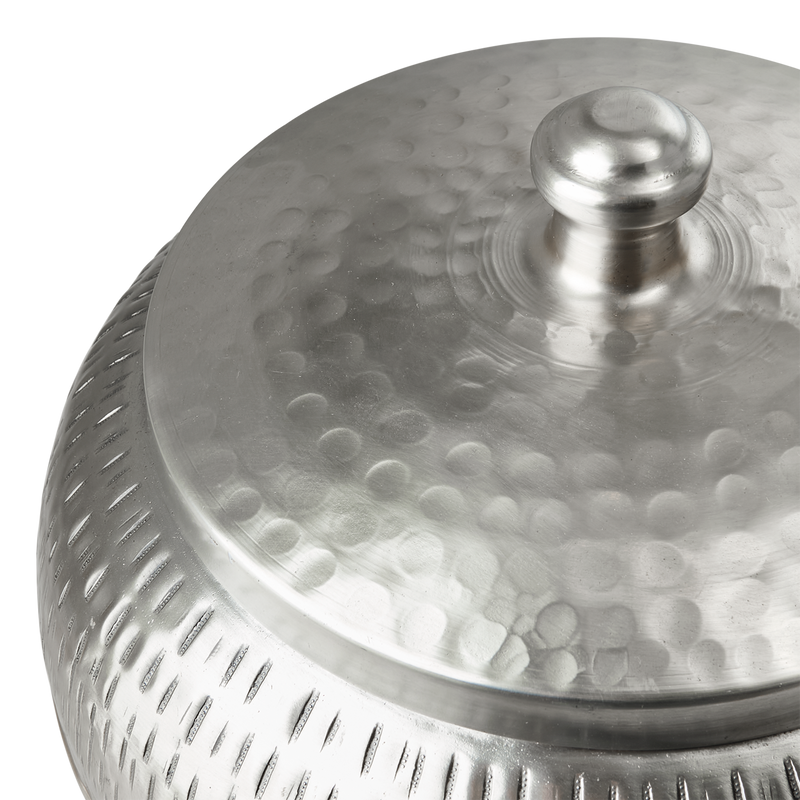 Affari of Sweden ELDORADO Urna med lock, Silverfärgad