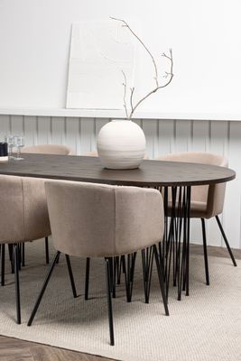 Venture Home Matgrupp Stone med stolarna Berit