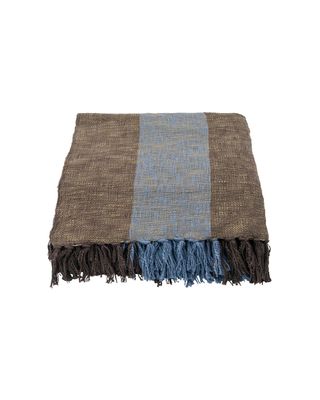 House Doctor Ponra Överkast Brun/Ljusblå