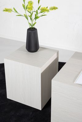 Venture Home York Soffbordsduo i Whitewash