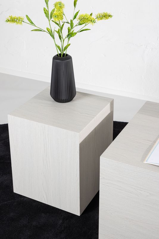 Venture Home York Soffbordsduo i Whitewash