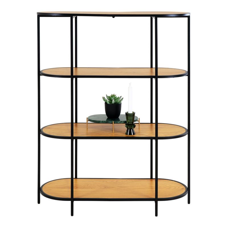 House Nordic Vita hylla 85x36x111 cm, Natur