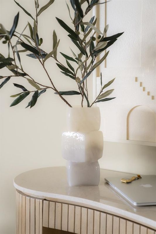 By Boo Batu - Beige Glasvas