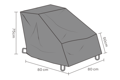 Brafab Möbelskydd Fåtölj 80x80 cm Premium