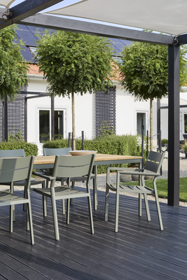 Brafab Nox Matbord 90x238 cm Bambu/Nordic Green