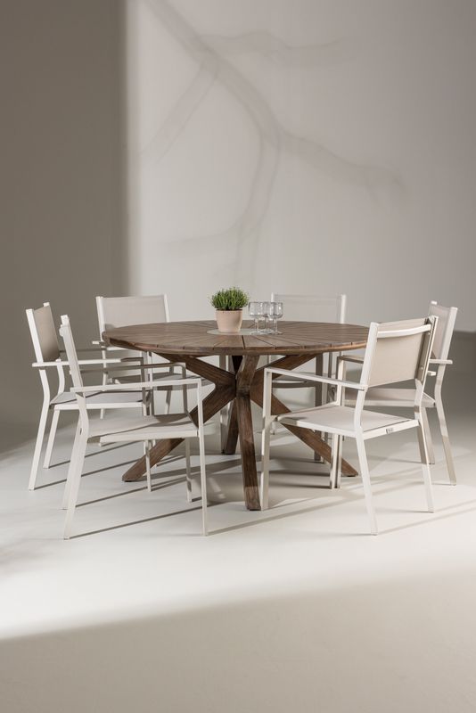 Venture Home Rosario Rund Matgrupp