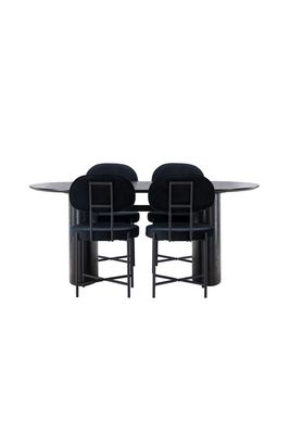 Venture Home Matgrupp Isolde med Stolar Stella