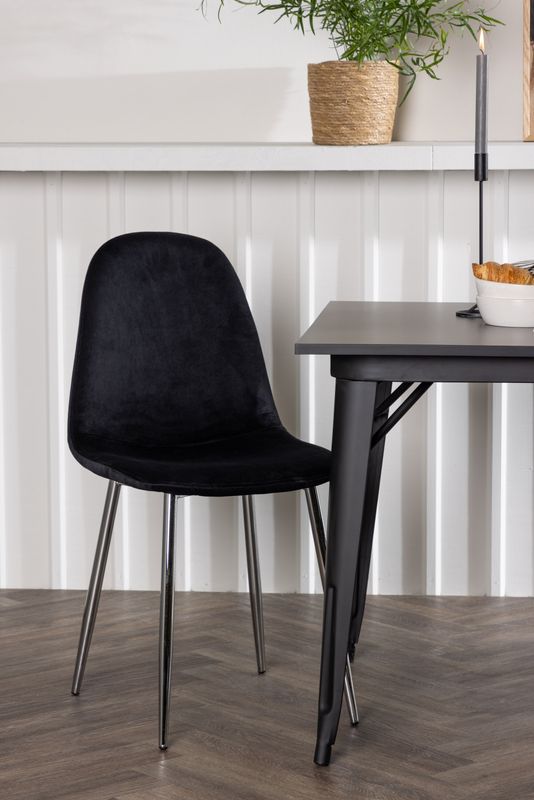 Venture Home Matgrupp Tempe med stolarna Polar