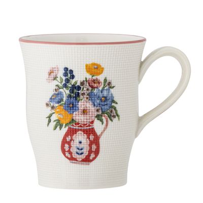 Bloomingville Dorothy Mugg, Rose, Stengods - 6-pack