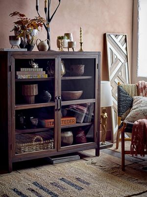 Bloomingville Grant Fåtölj, Svart, Teak, L65,5xH69,5xW76,5 cm