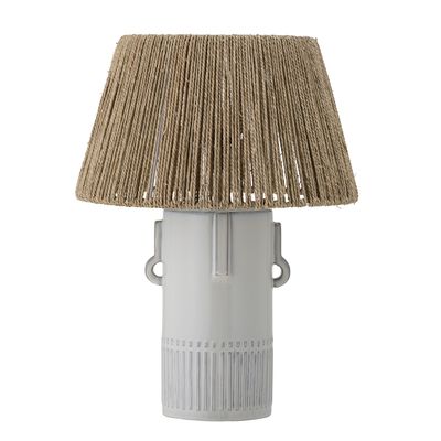 Bloomingville Rama Bordslampa, Vit, Stengods, Ø40,5xH66 cm