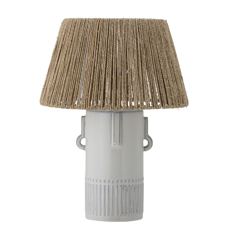 Bloomingville Rama Bordslampa, Vit, Stengods, Ø40,5xH66 cm