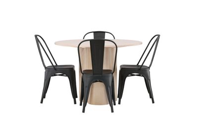 Venture Home Matgrupp Olivia med 4st Matstolar Tempe