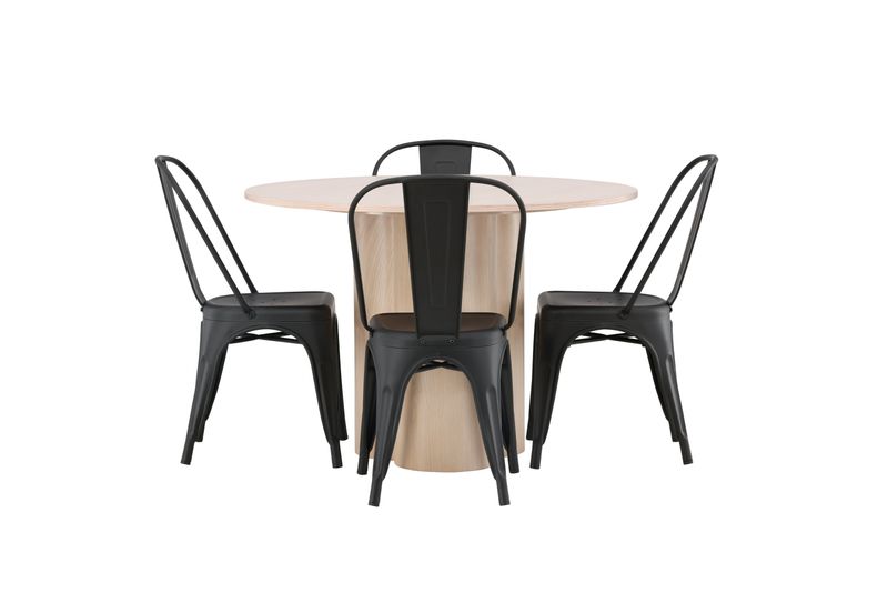 Venture Home Matgrupp Olivia med 4st Matstolar Tempe