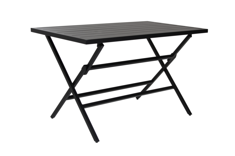 Brafab Wilkie Fällbord 72x120 cm Svart