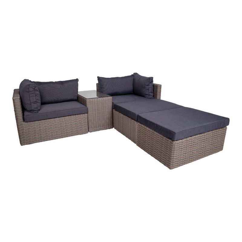 House Nordic Rossi Loungeset Grå