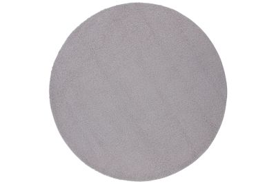 Venture Home Teddy Matta - Rund Grå 200 cm