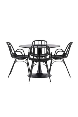 Venture Home Matgrupp Glade med Dyrön Stolar