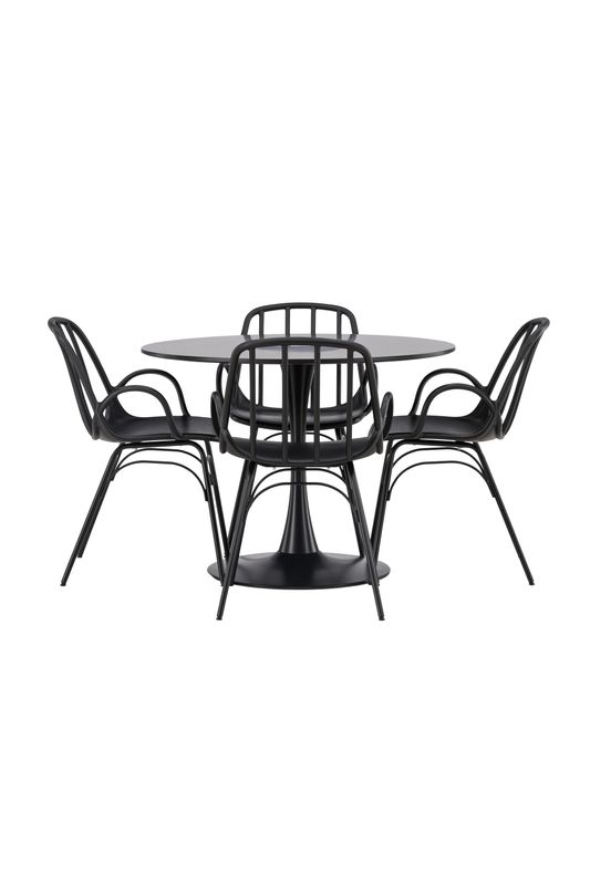 Venture Home Matgrupp Glade med Dyrön Stolar