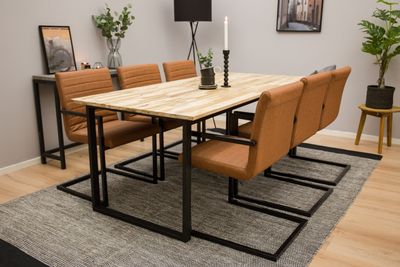 Venture Home Matgrupp Cirebon med Art-stolar