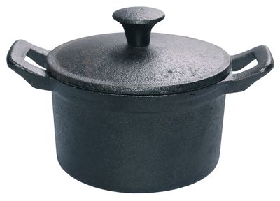 Ronneby Bruk, Mini Gjutjärnsgryta 11 cm – Med Gjutjärnslock