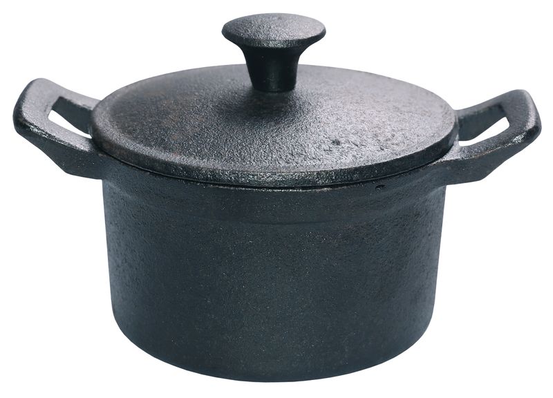 Ronneby Bruk, Mini Gjutjärnsgryta 11 cm – Med Gjutjärnslock