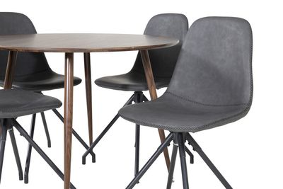 Venture Home Matgrupp Plaza med stolarna Polar