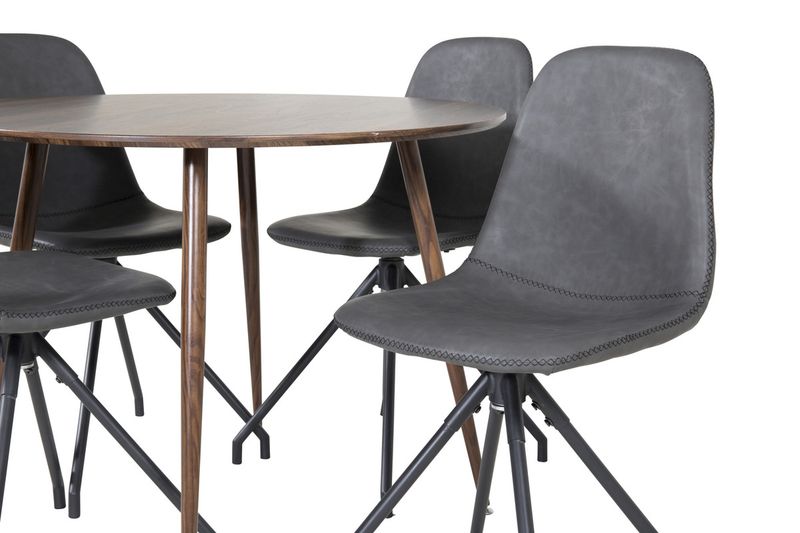 Venture Home Matgrupp Plaza med stolarna Polar