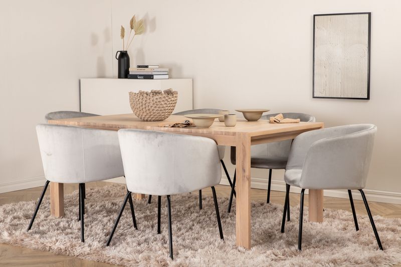 Venture Home Matgrupp Slider med stolarna Berit