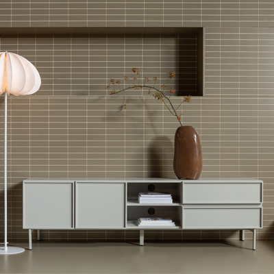 WOOOD TOURS TV-bänk 180 cm i Melamin och MDF Sand