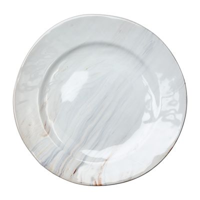 Affari of Sweden AMELIA Tallrik 37 cm, Marmorerad 4-pack