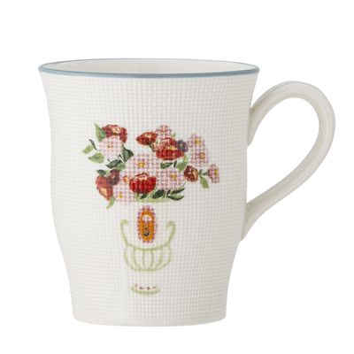 Bloomingville Dorothy Mugg, Blå, Stengods - 6-pack