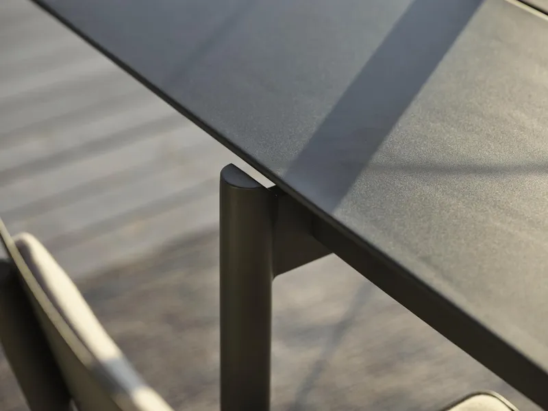 Brafab B45 Matbord 90x250 cm Antracit