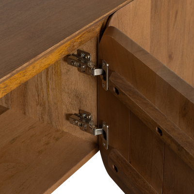 WOOOD Jerre TV-bänk i Mango Natur