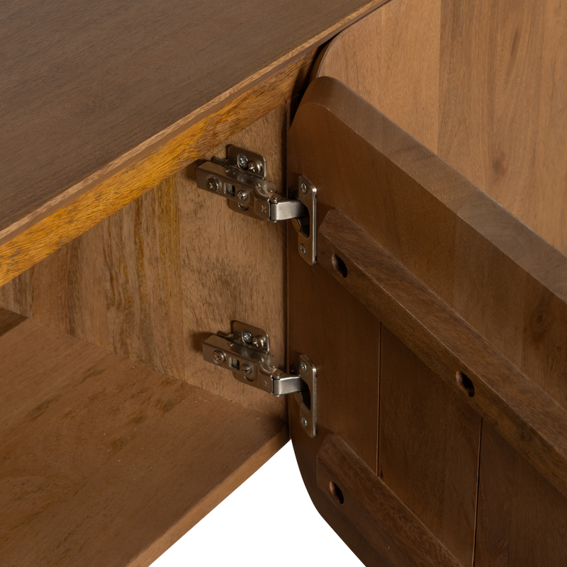 WOOOD Jerre TV-bänk i Mango Natur