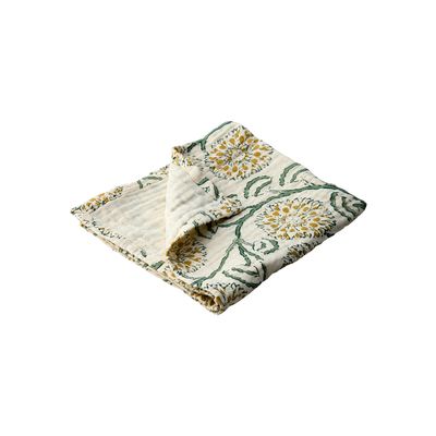 Affari of Sweden AGNES Servett, Grön/gul 10-pack