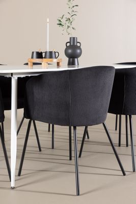 Venture Home Silar Matbord med Berit Matstol