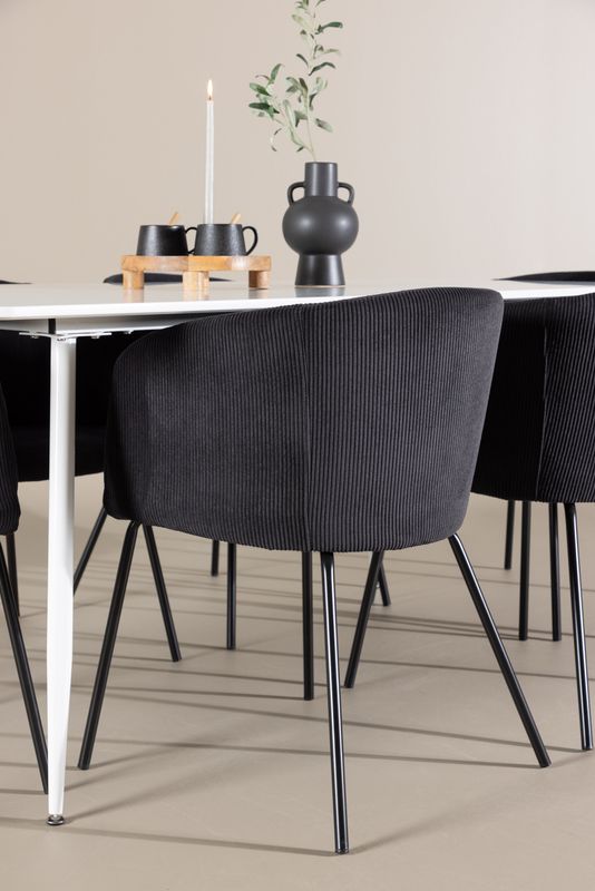 Venture Home Silar Matbord med Berit Matstol