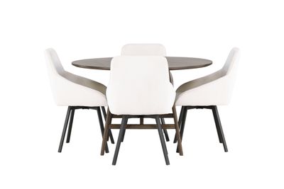 Venture Home Matgrupp Kaseindon med stolarna Rosie