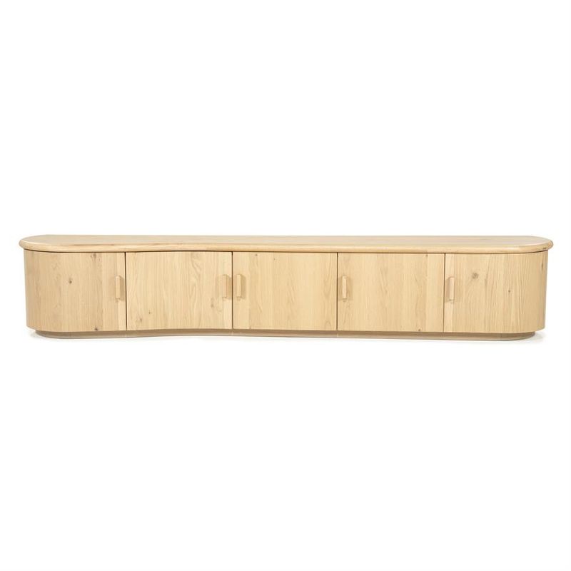 Eleonora TV-bänk Josh 240 cm - Natur