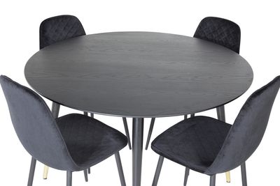 Venture Home Matgrupp Dipp med stolarna Polar