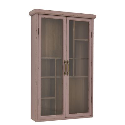 Bloomingville Hazem skåp, ros, granträ