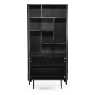 Eleonora Bokhylla Remi - Svart Brun